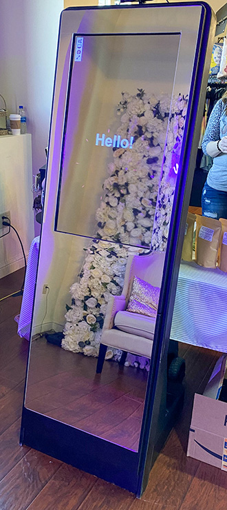 Interactive Magic Mirror Photo Booth 417 Area